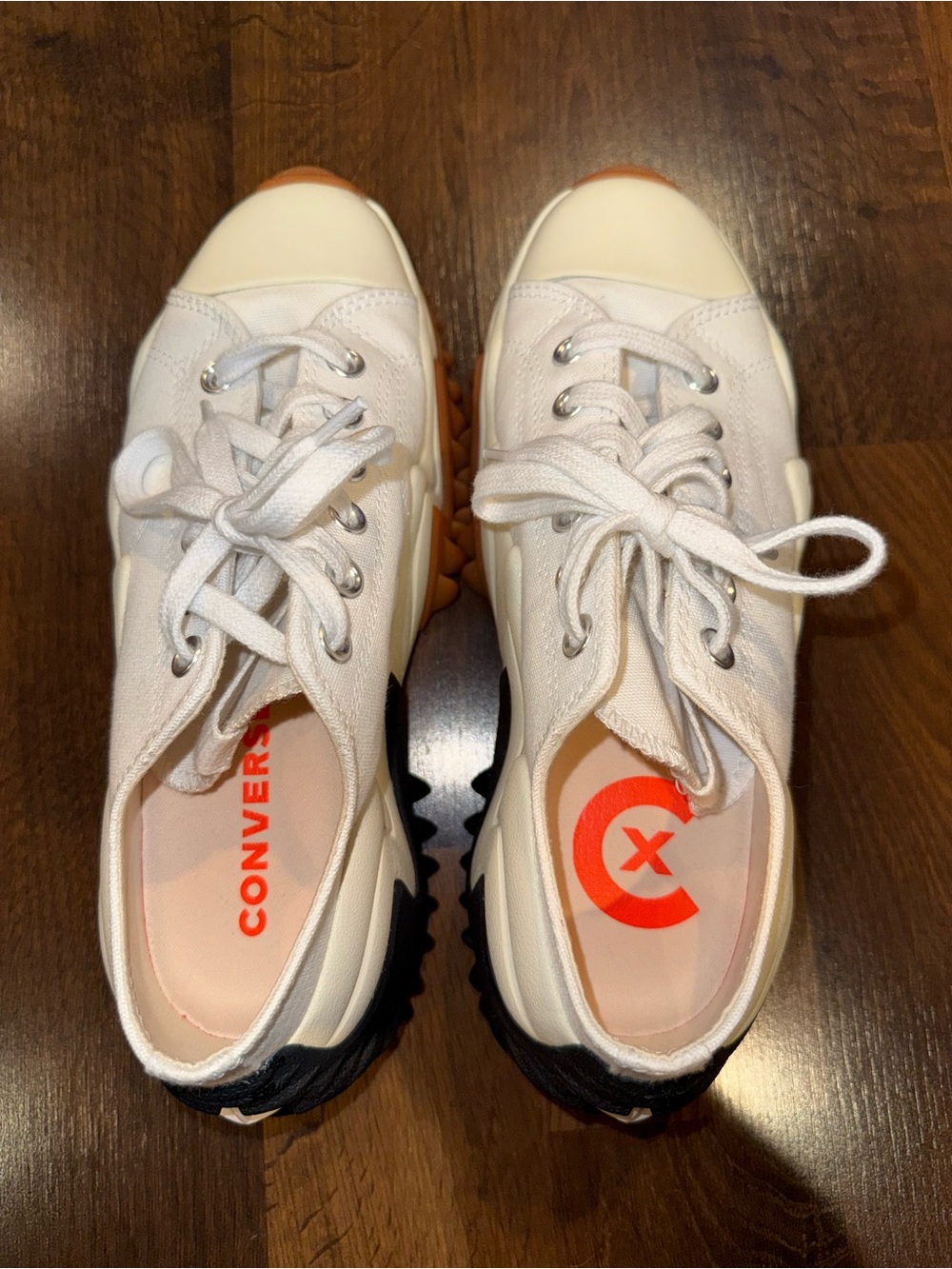 NEW Converse Run Star Motion Platform Low White Egre (men’s 6.5 Or Women Size 8) - Picture 6 of 8